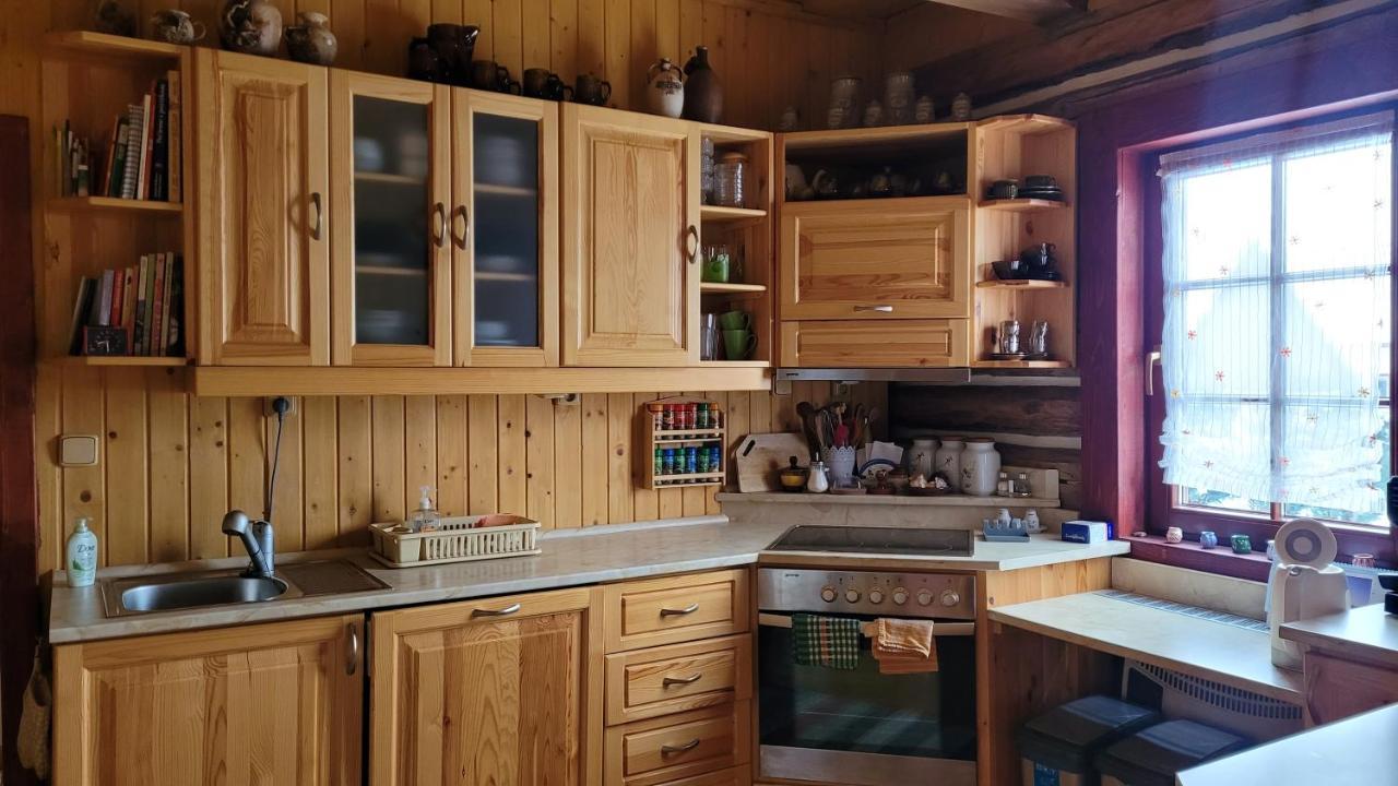 Holidayhouse Chalupa Alzbetka Važec Exteriör bild