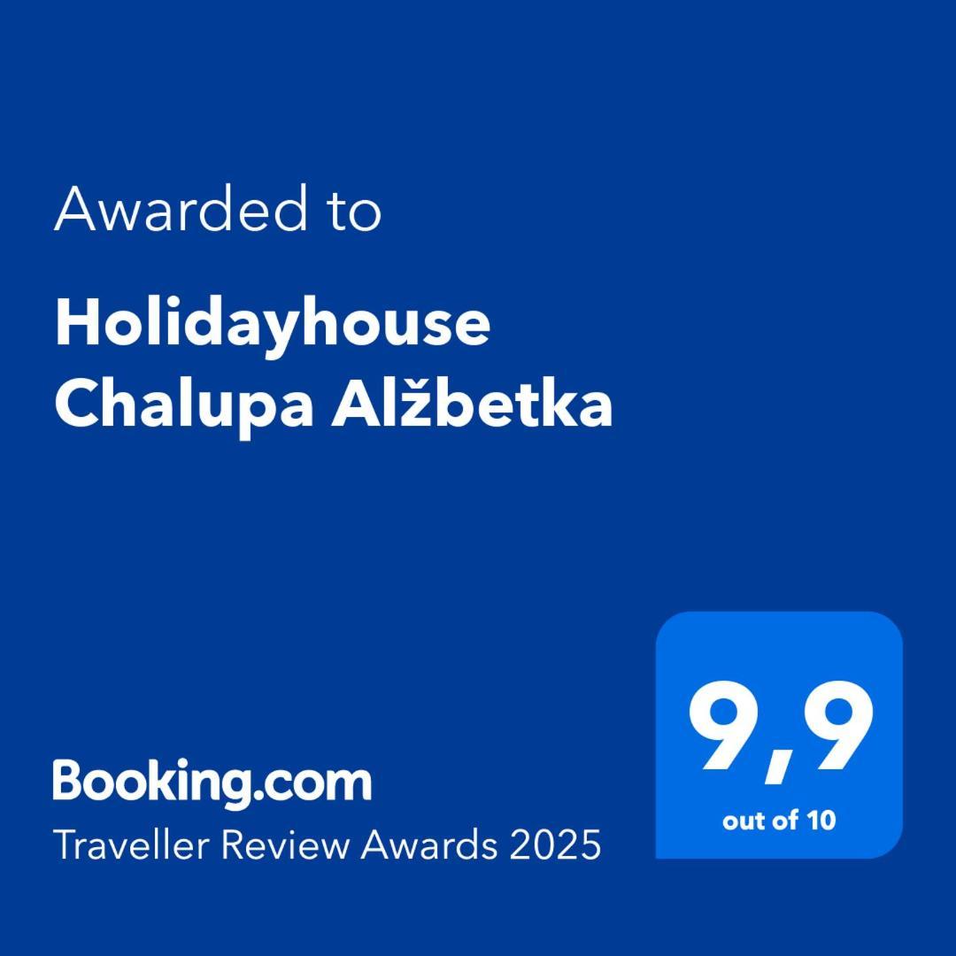 Holidayhouse Chalupa Alzbetka Važec Exteriör bild